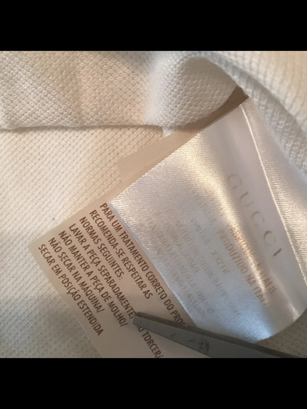 Gucci Classic Web Collar Polo Shirt